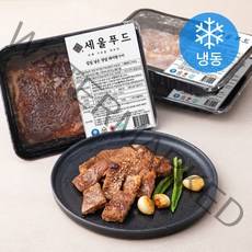 세울푸드 칼집 넣은 양념 돼지왕구이 (냉동), 350g, 3개