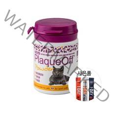 플라그오프 파우더40g 고양이 구취 치석 제거+증정츄르12g 1개, 고양이파우더
