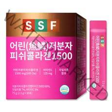 순수식품 저분자 피쉬 콜라겐 1500 스틱 1박스(30포) 비타민C, 2.5g, 30개