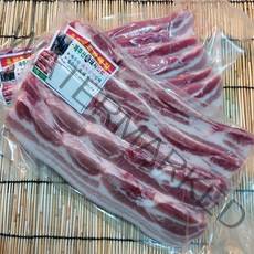 제주 토종 흑돼지 오겹살(진공포장.2cm절단)(구이 찌게 볶음용) 2kg 오후 2시까지 주문하시면 내일 배송 도착합니다 금요일14시~일요일 14시까지 주문분 월요일 도착, 2팩, 1kg