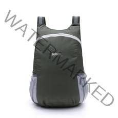 BAGnBAGs 초경량 아웃도어 포켓 백팩 BP-100, 카키