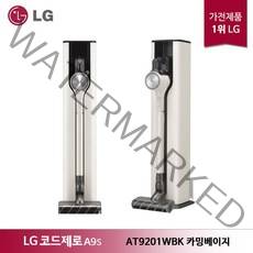 [LG전자] LG 오브제컬렉션 올인원타워 무선청소기 AT9201WBK 카밍베이지, 상세 설명 참조
