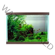 모비딕 모던 어항 A300 + 뚜껑, 초코