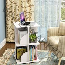 아기 회전 책장 책꽂이 DIY 2단 4단, 02 사각형 2단