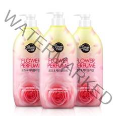 샤워메이트 퍼퓸 바디워시 대용량 900ml 로즈체리블러썸, 900g, 3개