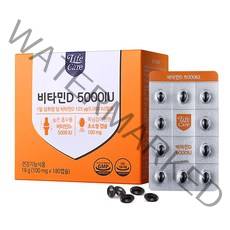 라이프케어 비타민D 5000IU 18g, 180정, 1개