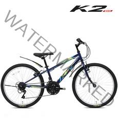 K2BIKE 2020 MTB자전거 KMT24GS 24인치 21단 MTB 자전거, KMT24GS(레이브) 네이비 조립+사은품C
