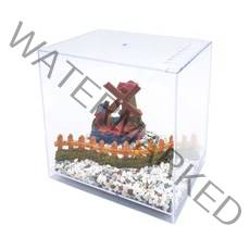 아마존 플라스틱 미니어항(YA-230)다목적 관상어용어항 어항, 단일색상(플라스틱)