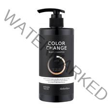 CH6 컬러 체인지 블랙 알로포시아 새치염색샴푸 탈모 기능성 400ml 1개