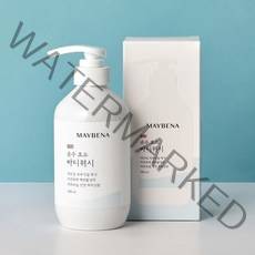 메이베나 순수 효소 바디워시 화이트머스크향, 500ml, 5개