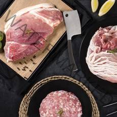 국내산 한돈 1+암퇘지 후지살 뒷다리살 제육/불고기/수육/다짐육 500g(냉장), 수육용