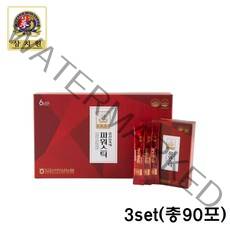 삼지원홍삼 6년근 홍삼농축액 파워스틱 홍삼액기스 홍삼스틱 진세노사이드 사포닌 홍삼추출액, 3set
