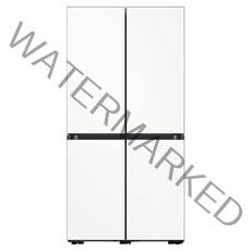 삼성전자 비스포크 냉장고 4도어 키친핏 615L 방문설치, 새틴 화이트, RF60B91C3W6