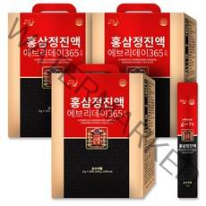 순수식품 6년근 홍삼 진액 에브리데이 365 300포(총 3박스) 홍삼정 홍삼스틱, 10g, 300개