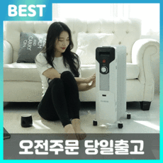 솔룸 미니 라디에이터 전기 가정용 라지에타 온풍기 열풍기, 5핀