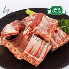 미트아울렛 등갈비 1000g 스페인산, 1개, 1kg