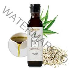 100% 순수 햄프씨드 오일 대마종자유 180ml 효능 먹는법 식물성오메가3