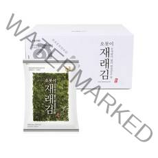 해농 오롯이 재래김 30g x 20봉 김선물세트 파래김 돌김 생김 재래돌김, 30g(6매)