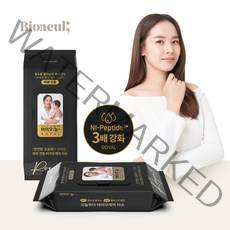 [체험팩][피부전용] 바이오늘 귀한아기 바이오케어티슈 로얄 중형 1팩 180x200mm 펩타이드3배적용 밤부 엠보싱 캡형 프리미엄 아기 물티슈, 체험팩_로얄 중형 1팩