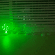 데일리오니 네온등 무선 LED 무드등 아이방 수면등, 달