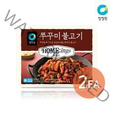 청정원 호밍스 쭈꾸미불고기 550g x 2개, 없음