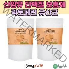 임산부단백질 쉐이크 프로틴보충제 락토페린 유산균 함유 타먹는 초유분말 산양유 유청단백질 300g 2팩 음료 저분자 포만감간식 탄단지식단 아침식사대용 한끼쉐이크 건강간식 식이섬유