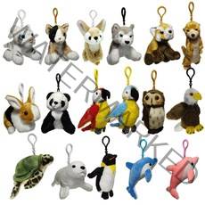 SUNTOYS 동물인형 동물인형키링 봉제인형 큐방 가방고리, 키링_사막여우