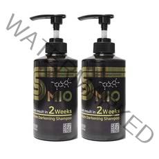 스미오 염색샴푸 새치염색 다크닝 두피관리 염색약 샴푸, 500g, 2개