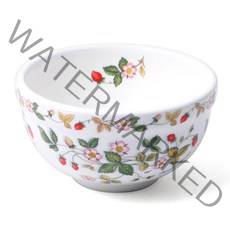 BSF 백산 도자기 공기 2P세트 밥그릇 밥공기, 스트로베리-BSF-백산도자기-공기-2P