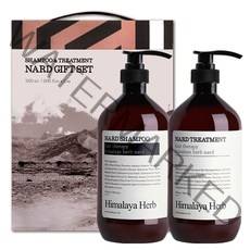 나드 히말라야 허브 나드 샴푸 1L + 트리트먼트 1L 선물세트, 1세트