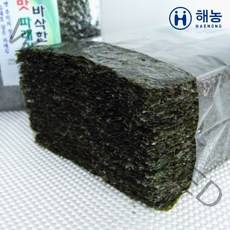 [해농] 맛 파래김 180g (100매)