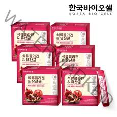 한국바이오셀 석류콜라겐 유산균 6세트 2g x 180포 6개월분, 없음, 상세설명 참조