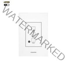 나노전기 화이트 3구 리모컨 터치 스위치, 1개