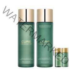 김정문알로에 큐어 하이드라 수딩 토너 130ml + 에멀젼 130ml 세트, 1세트