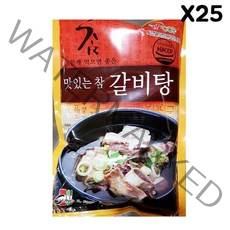 FK 성일 소갈비탕 600gX25갈비탕 갈비 우거지갈비탕 즉석탕 즉석국 즉석식품 식사 점심 저녁 간편식품, 본상품