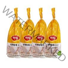 하림 냉동 삼계탕용 통닭 530g 4봉, IFF유황먹은영계 530g 4봉