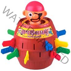 바니랜드 해적 통 아저씨 보드게임, 혼합 색상