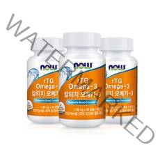 나우푸드 알티지 오메가3 90캡슐 3병 9개월분, 1세트