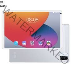 8.1 인치 태블릿 PC X5 안드로이드 12 구글 플레이 듀얼 SIM 8000mAh 패드 6 + 128GB 와이파이 노트북 고발 버전 MT6762 GPS, Standards, WHITE_미국