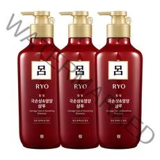 려 함빛 극손상 영양케어 샴푸, 550ml, 3개
