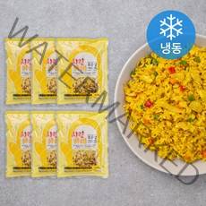 한우물 치킨카레 볶음밥 이야기 (냉동), 300g, 6개