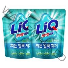 리큐 진한겔 알카파워 액상세제 일반용 리필, 2개, 2.1L