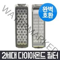 2세대 다이아몬드 필터 2개 삼성 세탁기 통돌이 먼지 거름망 먼지망 먼지통 액티브워시, 2Ea, 삼성 WA19N7870GW 세탁기  2세대 다이아몬드 필터