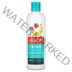 Jason Natural Kids Tear Free Extragentle Shampoo Strawberry Banana 12 floz 355ml