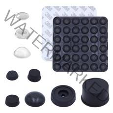 3M 범폰 고무발 방진패드 눈물 미끄럼방지패드 유리받침, 2번 12.7 X 3t (64개)