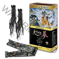 [삼농] 천블랙진 최고급 흑삼 국내산 100% 구증구포 세뿌리 (3지), 3뿌리