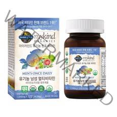 마이카인드 유기농 남성 멀티비타민 1498mg x 30정, 1개