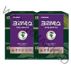 크리넥스 내추럴 알로에 로션 각티슈 천연펄프 3겹이상, 3개입, 2팩