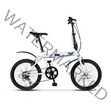 삼천리자전거 접이식 20 화이트라벨 미니벨로, 화이트, 145cm