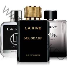 [공식수입] 라리브 베스트 픽 남성향수 2종 or 3종 180ml ~, 맨 향수 100ml_3종 (갈란트+블랙크리크+Mr샤프)